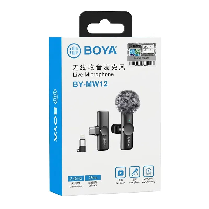 BOYA BY-MW12 Live Microphone