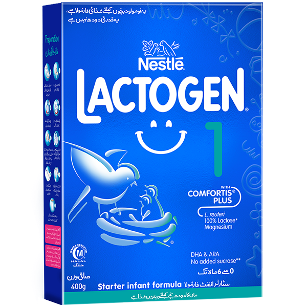 Lactogen 1 Infant Formula Powder Milk 400gm