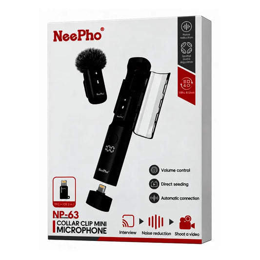 NeePho NP-63 Mini Clip Microphone