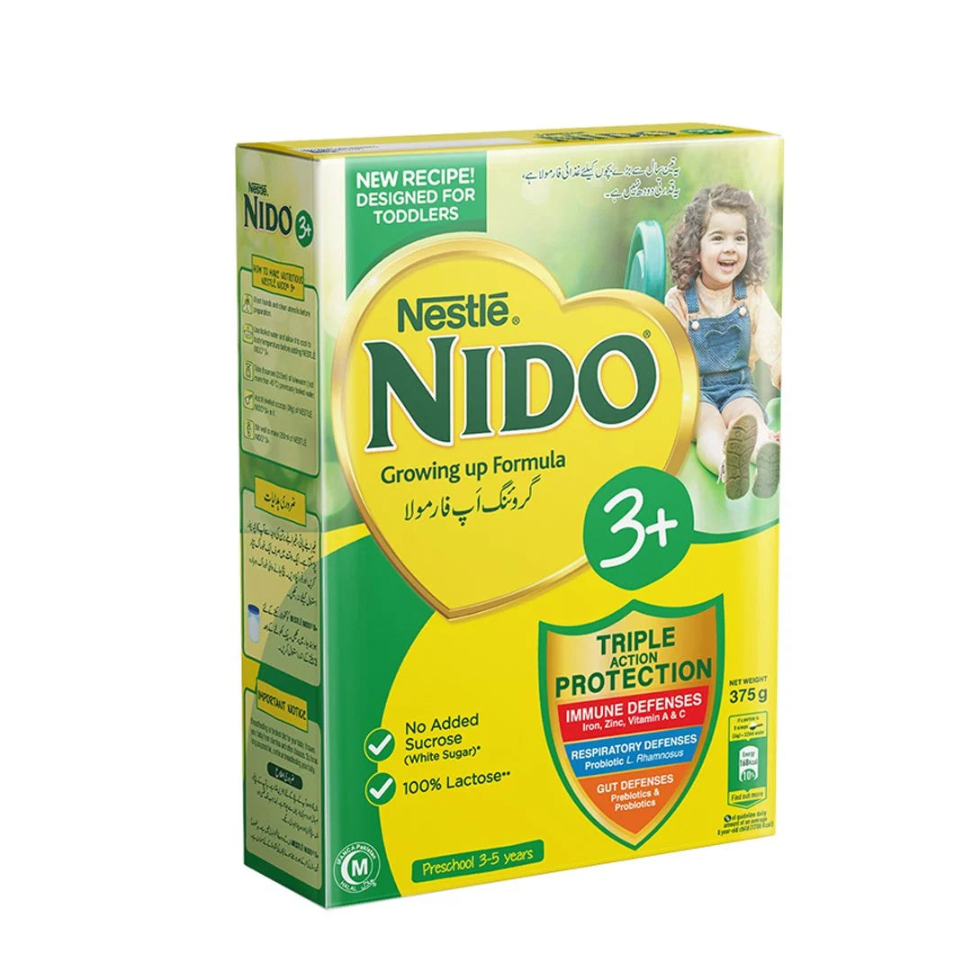 Nestle Nido 3+ Powder Milk 375gm