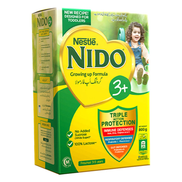 Nestle Nido 3+ Powder Milk 800gm