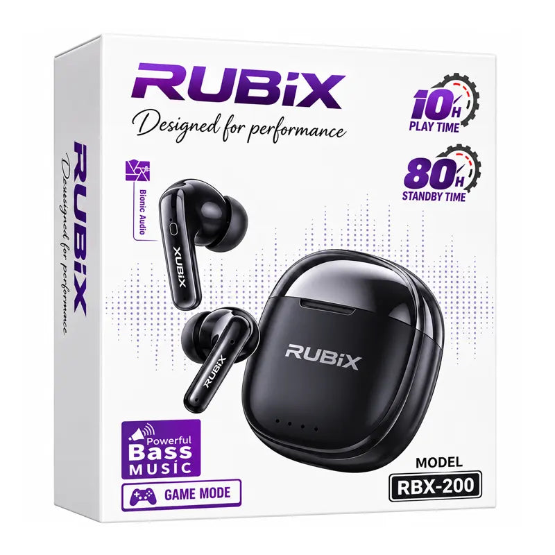 RUBIX RBX-200 Wireless Earbuds